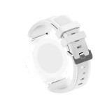 Curea silicon, compatibila Huawei Watch GT 7 46mm, telescoape Quick Release, 22mm, White