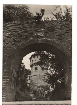 CPI B13618 CARTE POSTALA - SIBIU - TURNUL OLARILOR, 1969 foto