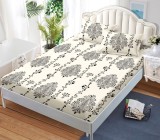 Husa Pat cu Elastic 3 Piese, 180x200 cm + 2 Fete Perna 50x75 cm. Husa Protectie Pat, HP140