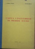 Cartea Vanzatorului De Produse Textile - Iosif Ionescu Muscel ( Raritate)