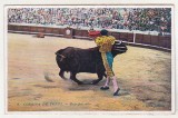 Bnk cp Corrida de toros - Paso por alto - necirculata, Spania, Printata