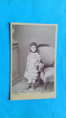 CDV Becicherecu Mare Nagybecskerek cca 1868 Atelier foto Istvan Oldal Timisoara foto