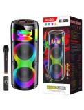 Boxa portabilă Kaku KK-8205 Boxa Portabila,Wireless BT 5.0, Microfon si Telecomanda, Flames Light LED, 40W,
