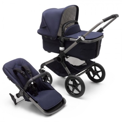 Carucior Bugaboo Fox 3 Classic Graphite Dark Navy 2 in 1 foto