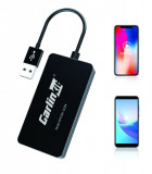 Cumpara ieftin Adaptor USB wireless CarlinKit CPC200-CCPA Negru, WiFi 5G, Conectare prin cablu sau wireless, Kit auto integrat APK