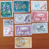 Cumpara ieftin COLONIA -BRITAN.-1910-''SIERA LEONE''- LOT 9v.-stamp.-vezi-Scan