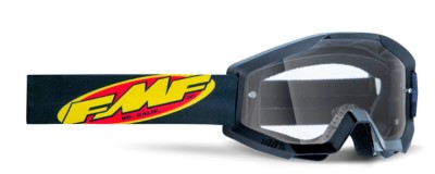 Ochelari Enduro MX FMF Powercore Core Black Lentila Clara foto