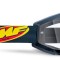 Ochelari Enduro MX FMF Powercore Core Black Lentila Clara