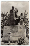 TIRGU MURES MONUMENTUL LUI BOLYAI FARCAS SI JANOS RPR, Circulata, Fotografie