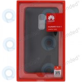 Husa tare din piele pentru Huawei Mate S, neagra