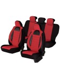 Set huse scaun racing rosu