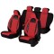 Set huse scaun racing rosu