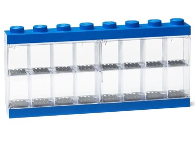 Cutie albastra pentru 16 minifigurine LEGO foto