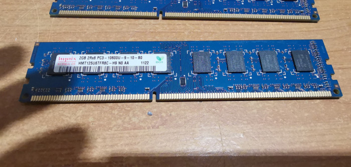 Ram PC hynix 2GB DDR3 PC3-10600U HMT125U5TFR8C-H9