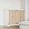 VidaXL Ușă de Dulap cu ușă 4 pcs natural 140.5 x 2.1 x 49.5 cm 3394494