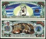 !!! SUA = FANTASY NOTE = NASTEREA PRUNCULUI ISUS - 2003 - UNC