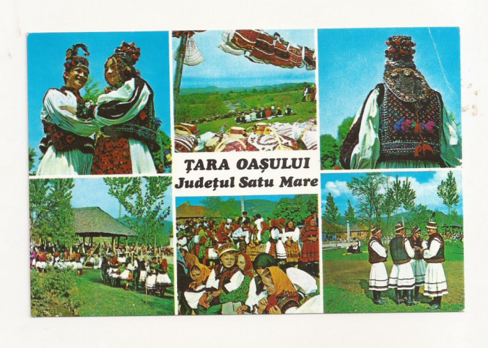 RF13 -Carte Postala- Tara Oasului, Jud. Satu Mare, necirculata
