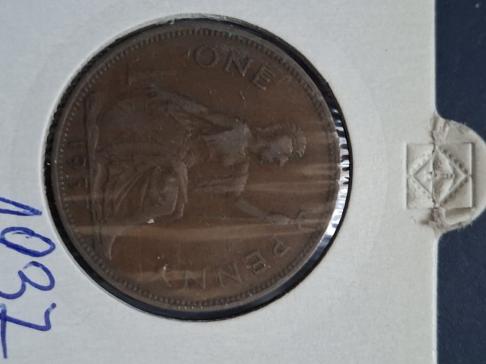 One penny 1937