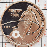 1530 Polonia 10 zlote 2006 2006 FIFA World Cup: Germany proof argint, Europa