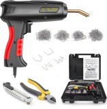 Aparat de sudura plastic Techstar&reg; de 200W &ndash; Plastic Welder 2 in 1, cu Predominare cu Capse Termice, LED, Set Complet in Cutie, 200 capse incluse