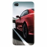 Husa silicon pentru Apple Iphone 4 / 4S, Car On Road