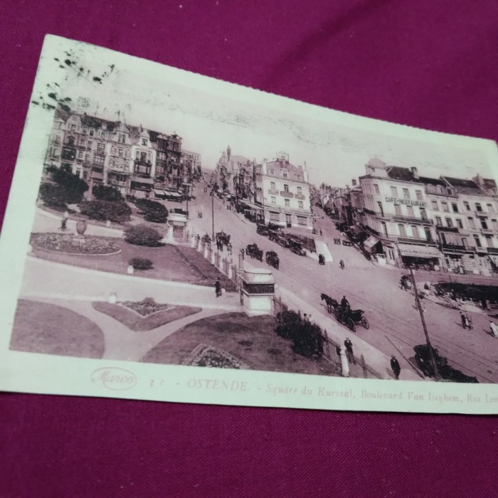 CARTE POSTALA 1925 CIRCULATA LA BUCURESTI