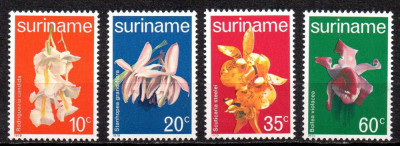 SURINAM 1979, Flora, serie neuzata, MNH foto