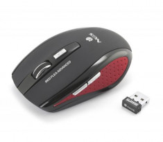 Mouse wireless Flea Advance 800dpi rosu, Ngs foto