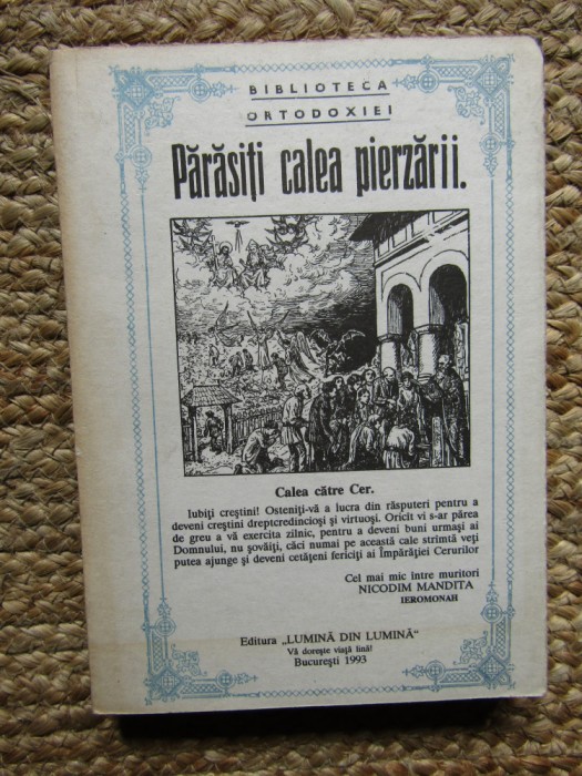 PARASITI CALEA PIERZARII - NICODIM MANDITA