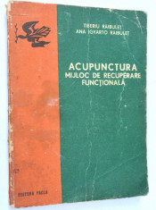 Acupunctura mijloc de recuperare functionala - 1978 foto