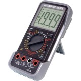 Multimetru Auto Digital Profesional Quatros, Turometru, Dwell, Tester Diode, Temperatura, Husa Protectie