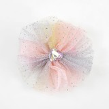 Agrafa de par multicolora cu inima