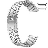 Curea metalica compatibila Samsung Galaxy Watch8 44mm, Bright-Silver