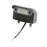 Lampa LED pentru iluminare placuta numar 12V-24V, 3 LED, Breckner