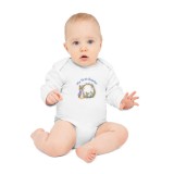 Body Bebelusi, alb, Primul Paste, pentru baieti, tematica First Easter, marimea 80