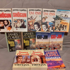 SHOGUN/TAI PAN/CHANGI/NOBILA CASA/GAI JIN/VARTEJUL/EVADAREA-JAMES CLAVELL