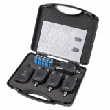 Set 4 avertizori cu statie East Shark 4 culori si geanta protectie