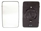 Sticla Oglinda Retro Exterioara Alkar 6433977 Iveco, Mercedes, Man, Negru