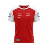 Toyota Gazoo Racing tricou de bărbați redwhite WEC 2026 - S