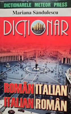 Mariana Sandulescu - Dictionar roman - italian, italian - roman foto