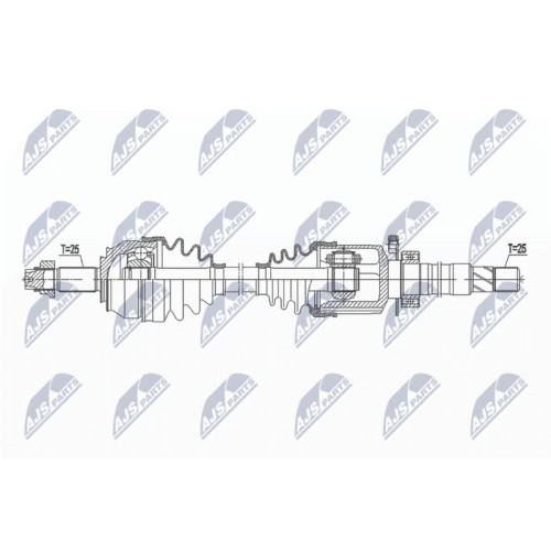 Planetara Fiat Grande Punto 1.6d Multijet, 1.9d Mutlijet 20, Punto Evo 1.6d Multijet 20, Fiorino, Qubo 1.4 20, Alfa Romeo Mito 1.6jtdm 20, Dreapta,