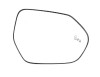 Geam oglinda exterioara TOYOTA COROLLA (E210), 07.2018-; YARIS (XP210), 02.2020-; YARIS CROSS, 09.2021-, partea dreapta, View Max, cu incalzire; stic