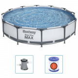 Set de piscină Steel Pro MAX, 366 x 76 cm