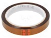 Bandă 3M pentru temperaturi ridicate 15mm x 33m, grosime 0,07mm, rezistentă p&acirc;nă la 260&deg;C