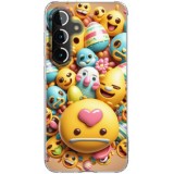 Husa personalizata pentru samsung galaxy s24, magsafe atasare magnetica, emoji smile