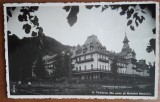 Carte postala, Vedere din parc si Hotelul Statului, perioada interbelica