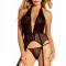 Set lenjerie 3 piese negru M/L