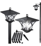 Lampă solară LED de grădină, 155cm &icirc;nălțime, ARTIS 6000K, Oem
