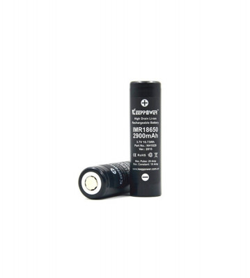 Keeppower IMR18650 18650 2900mAh 20A 3.7V baterie re&amp;icirc;ncărcabilă NH1829-Conținutul pachetului 1 Bucată foto