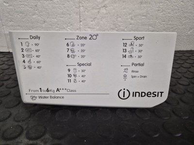 Sertar detergent masina de spalat Indesit IWSNE61253 / C47 foto